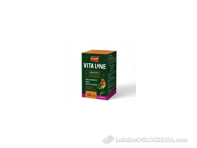 VITAPOL VitaLine Witamina na odporność dla ptaków egzotycznych 50ml