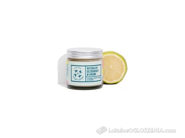 Mydlarnia Cztery Szpaki Naturalny Cytrusowo Ziołowy Dezodorant W Kremie 60Ml