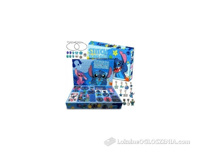 Kalendarz Adwentowy Stich Zrób Sam Bransoletkę Charmsy 24 niespodzianki