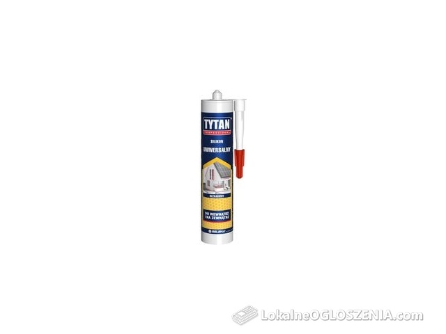 TYTAN PROFESSIONAL Silikon uniwersalny 280 ml transparentny