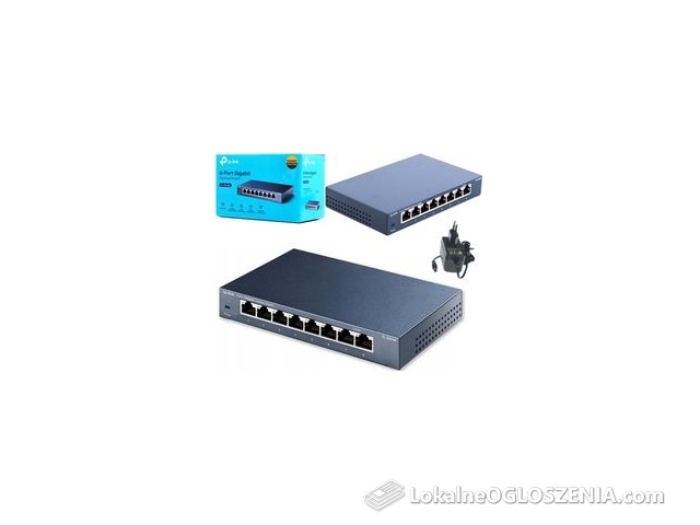 TP-LINK SG108 SWITCH 8X1GB (TL-SG108)