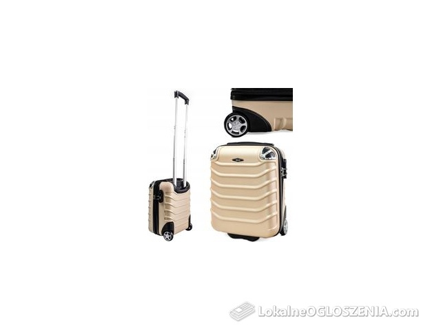 Mała Walizka Podróżna Kabinowa Bagaż Podręczny 40X30X20 Rgl Torba Kółka Abs