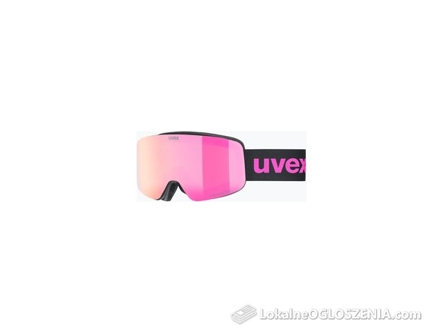 Uvex Pwdr Fm Black Matt/Mirror Pink Green Clear 23/24
