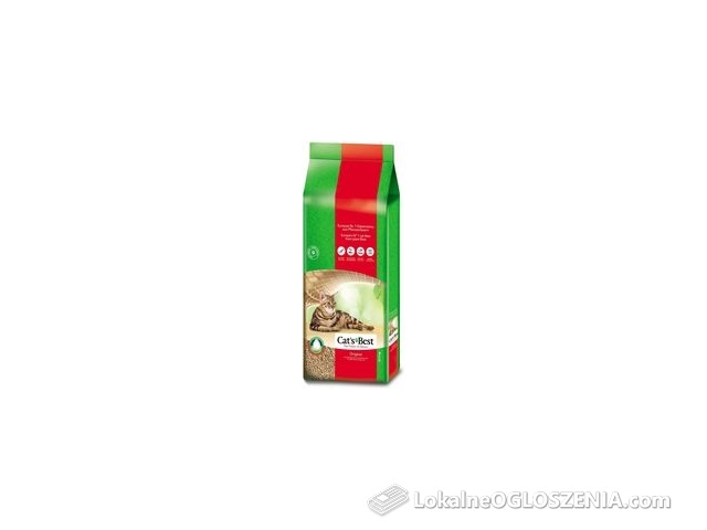 Cats Best Eko Plus Żwirek Drewniany 40L 17,2Kg