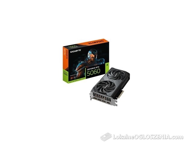 Gigabyte GeForce RTX 5060 Windforce OC 8GB GDDR7 DLSS4   (GVN5060WF2OC8GD)