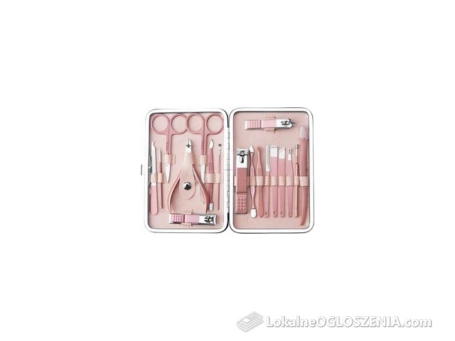 Uniq 18-W-1 Zestaw Do Pielęgnacji Manicure Odżywka Paznokci Rose Gold 18Szt.