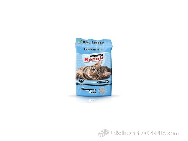 Żwirek Super Benek Compact 4x5l