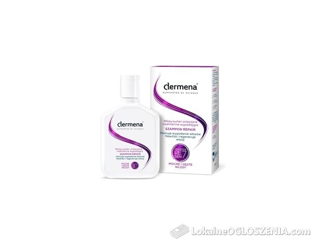 Dermena Repair Szampon Przeciw Wypadaniu Włosów Włosy Suche I Zniszczone 200ml