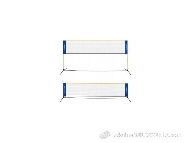 Siatka 4w1 do badmintona siatkówki tenisa 4M siatka na kort do tenisa