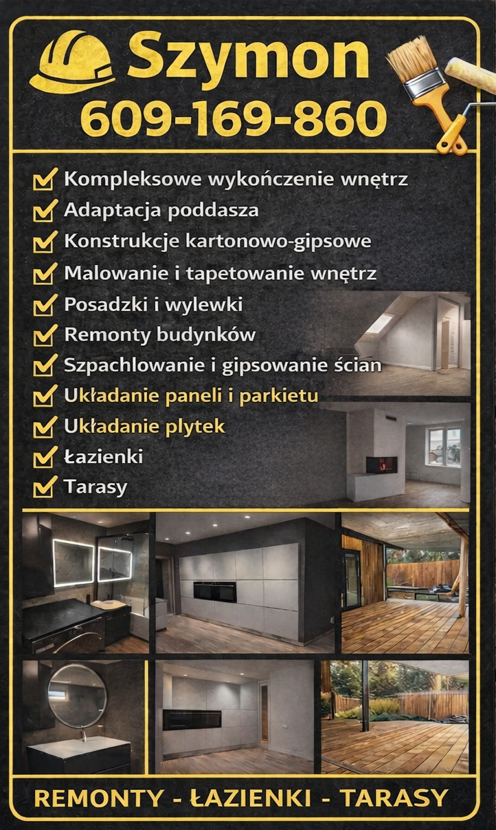 Usługi remontowo-wykończeniowe 