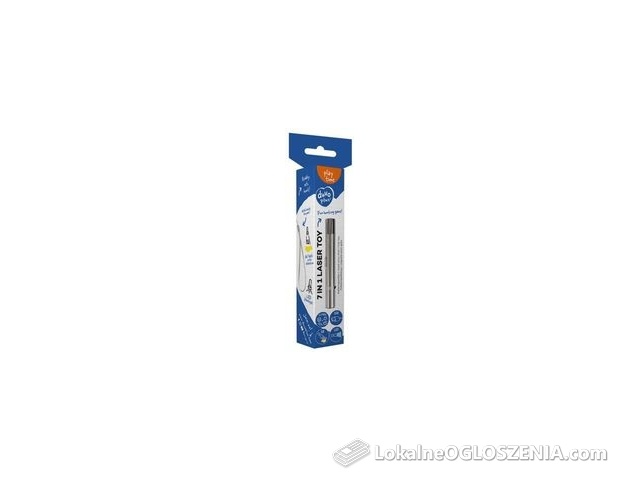Zabawka Duvo + Laser 7W1 Dla Kotów Srebrny 11,5X1,5X1,5Cm