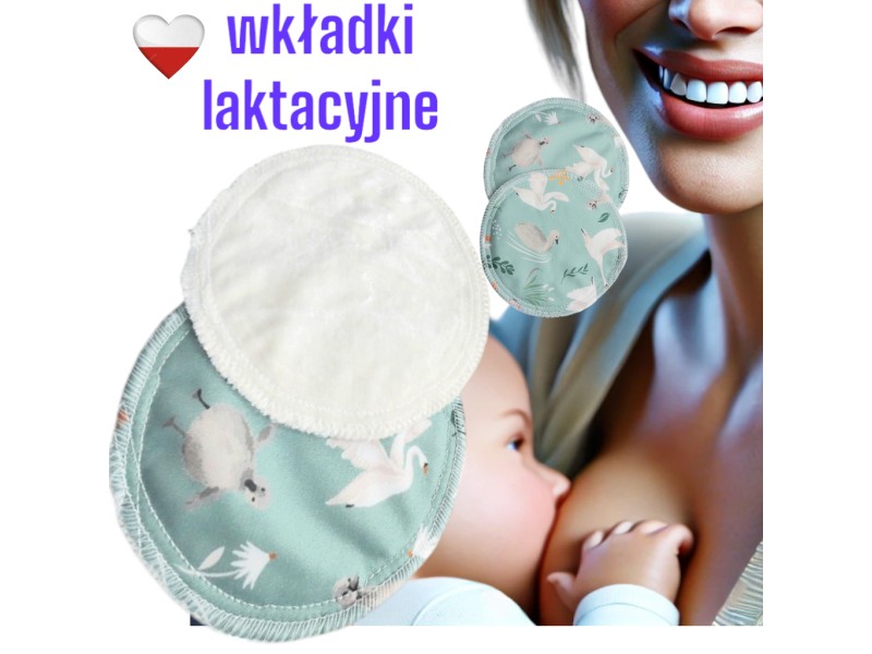 WKŁADKI LAKTACYJNE PUL bambus - BRZYDKIE KACZĄTKO
