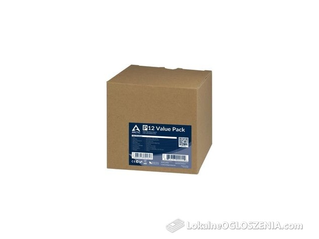 Arctic P12 Value Pack 5szt. Czarny 120mm (ACFAN00135A)