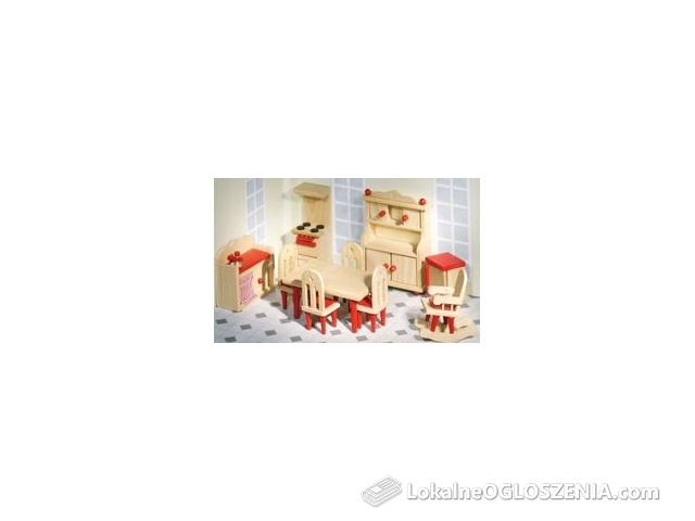 Goki Mebelki Dla Lalek Kuchnia W Kolorze Czerwonym 51951
