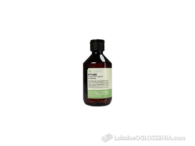 Insight Styling Oil No Oil Płyn do Modelowania Włosów z Organicznymi Ekstraktami z Ginkgo Biloba i Aloesu 250ml