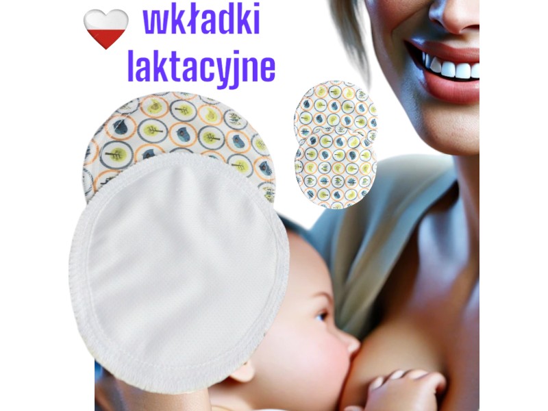 WKŁADKI LAKTACYJNE PUL coolmax - LASKÓŁKA