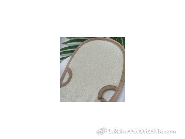 Yeye Made In Nature Rękawica Dwustronna Do Peelingu I Kąpieli Yeye Ecru