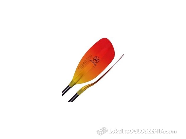 Werner Paddles Kajakowe Górskie Surge Whitewater River Czerwone