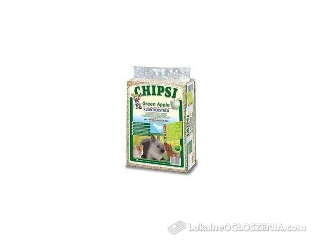 Chipsi Green Apple Ściółka 60L 3,2Kg