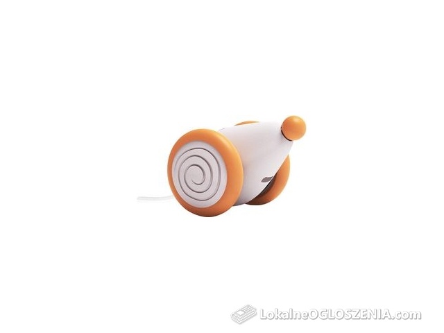 Interaktywna zabawka dla kotów Cheerble Wicked Mouse pomarańczowa