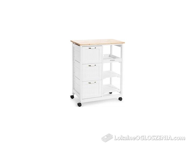 Costway Wózek Kuchenny Szafka Na Kółkach 9097717