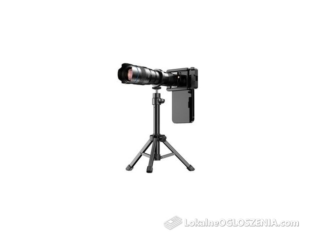 Apexel Obiektyw / Soczewka Teleskop Z Uchwytem Na Smartfona Makro 36X