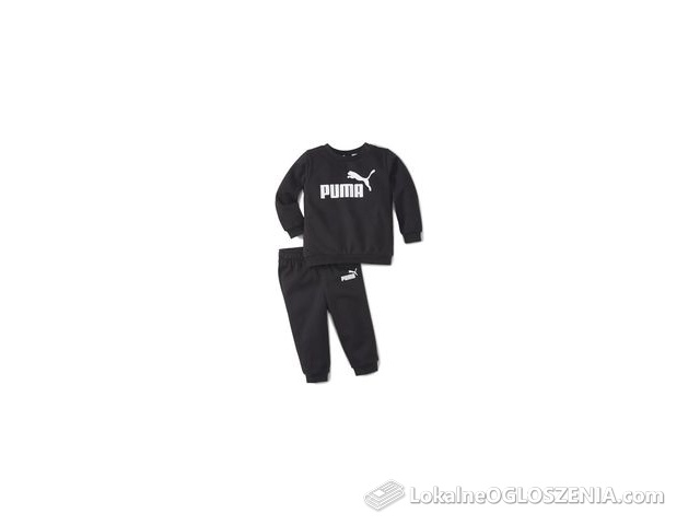 Puma Unisex Dziecięcy Minicats Ess Crew 846141 Komplet Dresowy, Czarny, 92 cm
