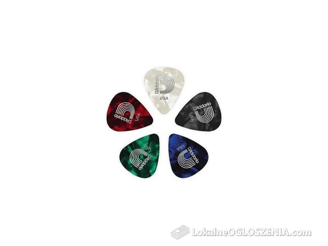 D'Addario Planet Waves 1CAP4-10 Assorted Pearl Celluloid 10 pack Medium