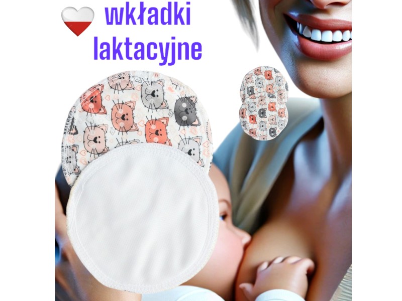 WKŁADKI LAKTACYJNE PUL coolmax - KOTY