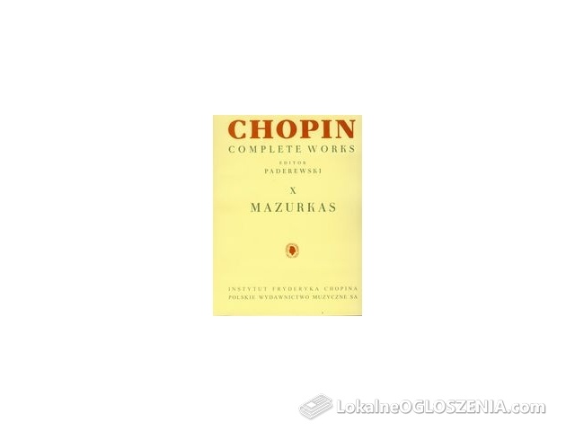 Chopin. Complete Works. X Mazurki