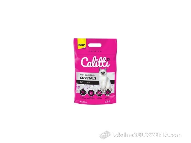 Calitti Crystals Żwirek Silikonowy 3,8l