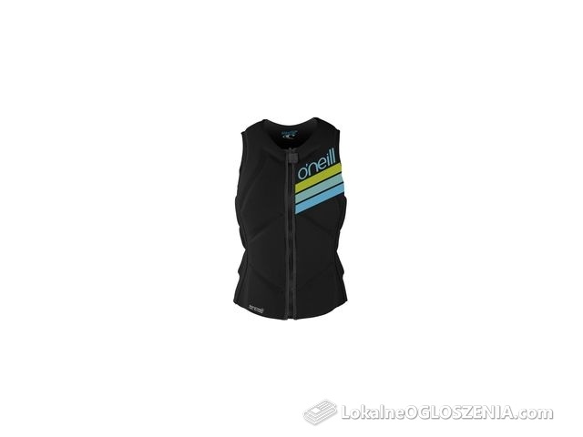 Oneill Kamizelka Kitesurfing Slasher Womens Czarny/Niebieski/Zielony 10