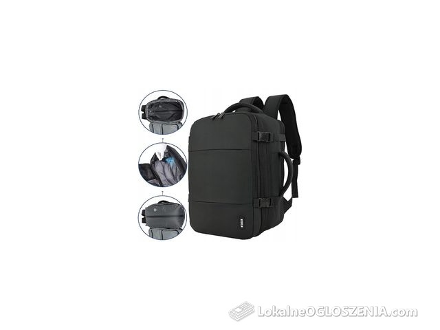 Plecak Próżniowy Do Samolotu z Pompką Kompresyjny 40x20x25 Ryanair Wizzair