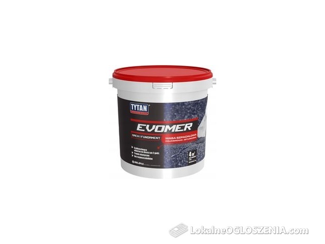 TYTAN PROFESSIONAL EVOMER Masa szpachlowa 5 kg czarny