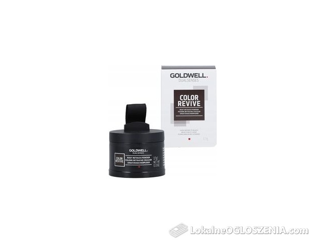 Goldwell Dualsenses Color Revive Puder Koloryzujący Do Włosów Farbowanych I Po Balejażu Dark Brown 3,7 G