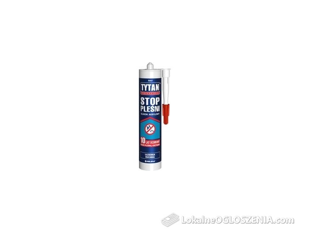 TYTAN PROFESSIONAL Silikon akrylowy Stop Pleśni 280 ml biały