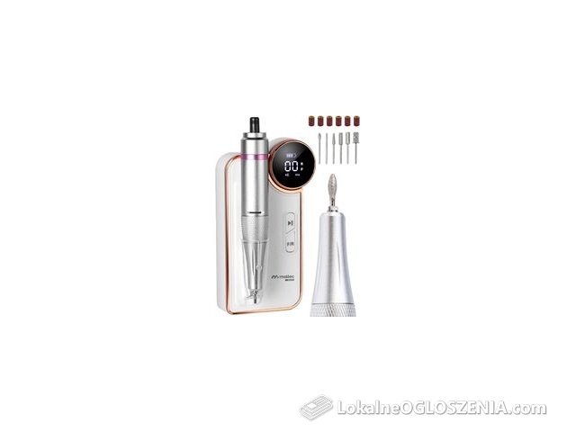 Frezarka do Paznokci Bezprzewodowa ze Stacją Manicure Pedicure 50W