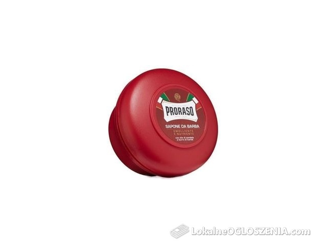 PRORASO Męskie mydło do golenia drzewo sandałowe twardy zarost 150 ml