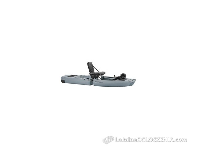 Kajak jednoosobowy wędkarski składany do pływania Point 65 King fisher z napędem  