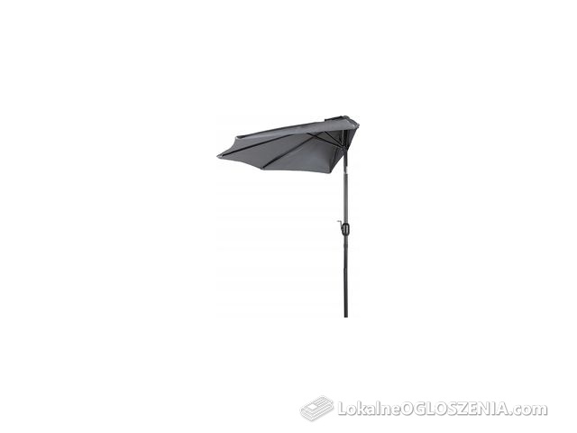 Parasol Półokrągły Classic 270 cm Dark Grey