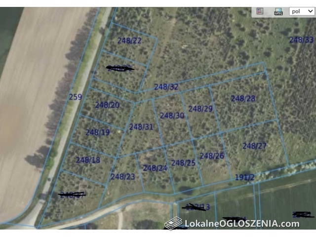 Sprzedam działkę budowlaną 1500 m2 – Góry, pow. milicki