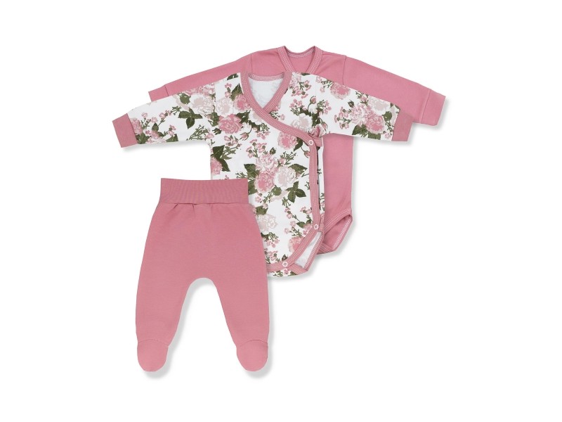 Komplet kolekcja Róża Akwarela