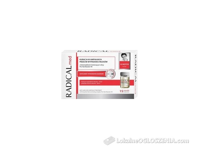 Ideepharm Radical Med ampułki dla mężczyzn 15x5ml