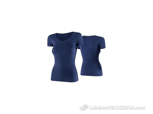 Koszulka damska Brubeck Comfort Merino Bielizna z krótkim rękawem S
