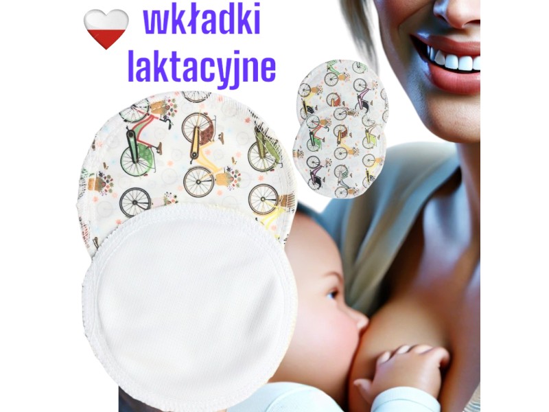 WKŁADKI LAKTACYJNE PUL coolmax - ROWERY