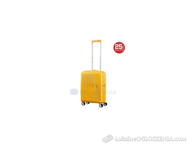 Mała walizka kabinowa SAMSONITE AT SOUNDBOX 88472 Żółta - żółty