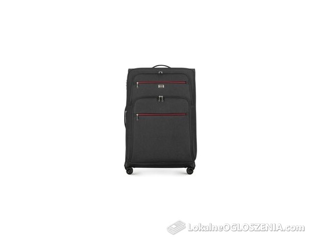 Wittchen Duża Walizka Z Kolorowym Suwakiem