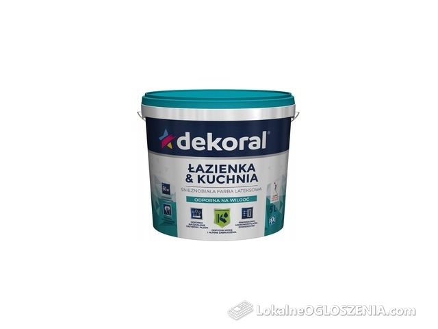 Dekoral ŁAZIENKA & KUCHNIA biały 5L