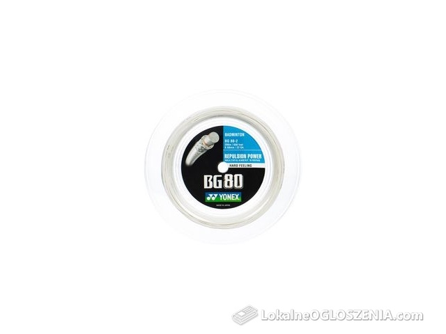 Yonex Naciąg W Szpuli Do Badmintona Bg 80 4176176