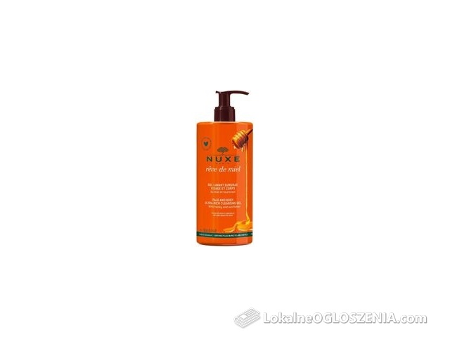 Nuxe Reve de Miel Żel do mycia twarzy i ciała, 750 ml